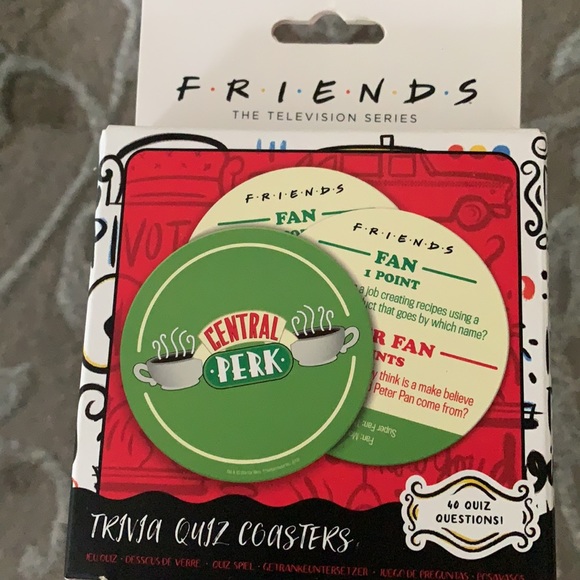 New Friends sitcom trivia coaster - Picture 2 of 5